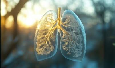 Lung related issues awareness campaigns to preventive measures and healthcare solutions. The scenes convey a sense of empathy, education, and advocacy, Generative AI