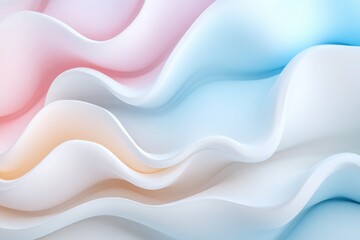 Soft fluid gradient, elegant colors blending harmoniously, creating a soothing and vibrant visual experience, ideal for modern design applications