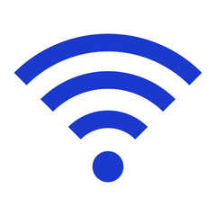 Wifi Duotone Illustration on a white background