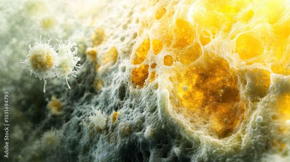 Poster A Single Cell Surrounded by a Complex Network of Other Cells