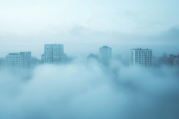 Fototapeta premium Fog Background in Nature