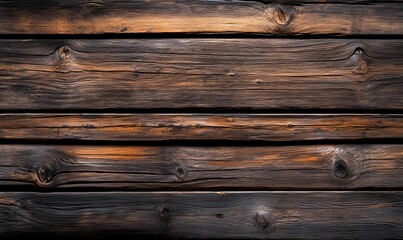 Naklejka premium Old_grunge_dark_textured_wooden_background,generation AI