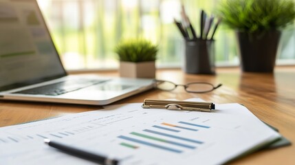 A skills assessment report on a desk, highlighting the qualifications needed for specific occupations in various industries