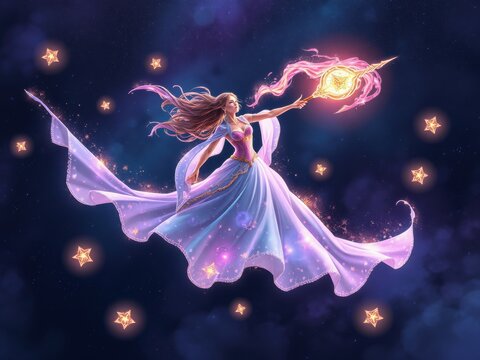 Astral Sorceress of the Stars