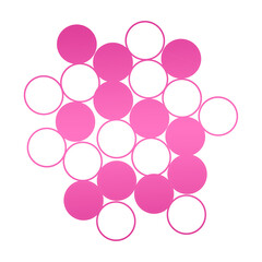 Circle gradient pattern