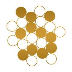 Circle gradient pattern