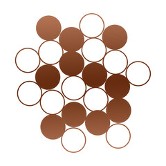 Circle gradient pattern