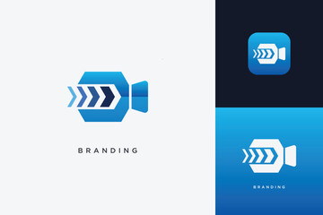 film production multimedia branding logo