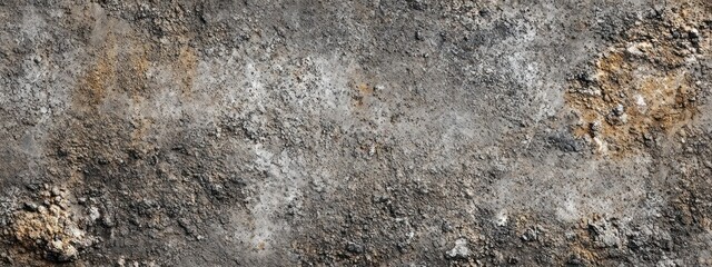 A textured surface resembling weathered stone or soil with various shades of gray and brown.