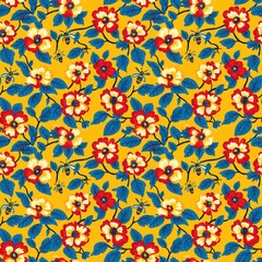 seamless pattern with flowers