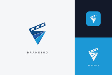 film production multimedia branding logo