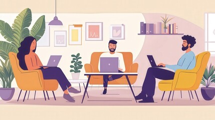 Remote Work Dynamics: Examine the rise of remote work in corporate life.