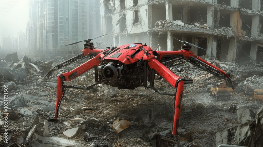 Poster robotics in disaster response: explore how robotics can be utilized in disaster response efforts