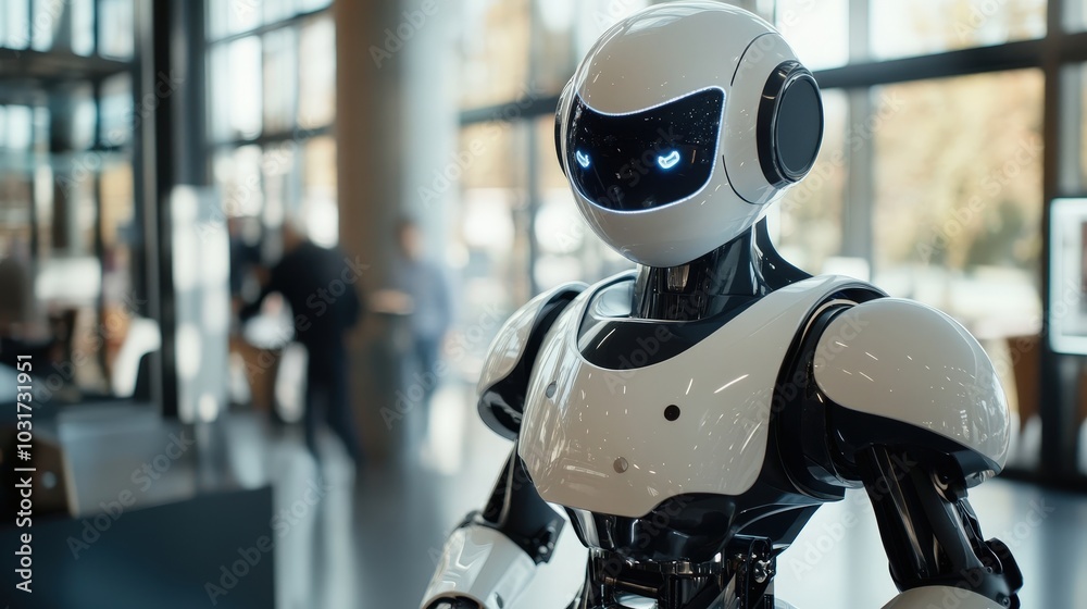 Poster robotics in the future of work: speculate on how robotics will shape the future of work.