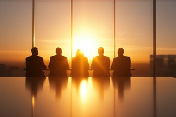Corporate team strategizing, business professionals engaged in discussion, collaborative environment, diverse ideas exchanged, innovative solutions explored