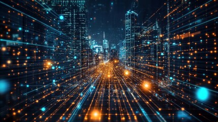 Fototapeta premium Analyze the rise of fintech companies and their impact on traditional banking.