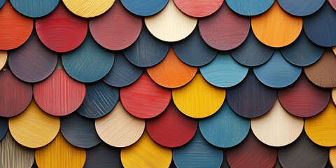 colorful wooden background