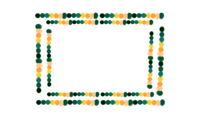 ポップでかわいいフレーム