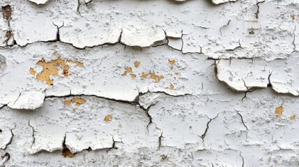 Fototapeta premium Peeling Paint Texture on Weathered Wall