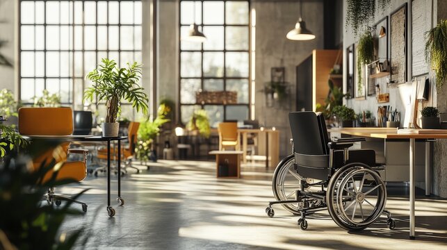 Analyze the significance of creating accessible workspaces