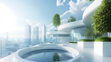 Conceptual Design of a Futuristic Eco Friendly City with Wastewater Recycling in High Rise Buildings