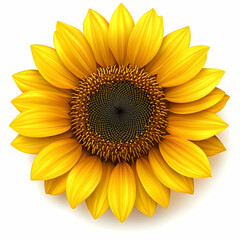 Naklejka premium Sunflower Bloom.