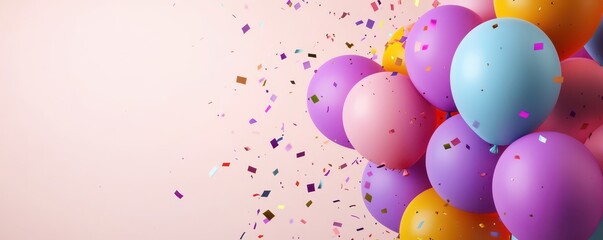 A festive celebration with multicolored decorations, lights, and joyful gatherings that brighten the atmosphere.