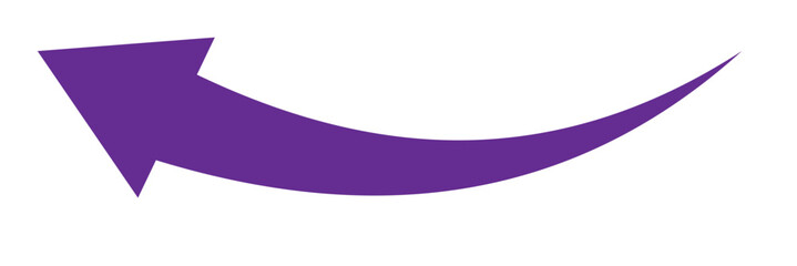 black curved hand drawn arrows set design. vector illustration.