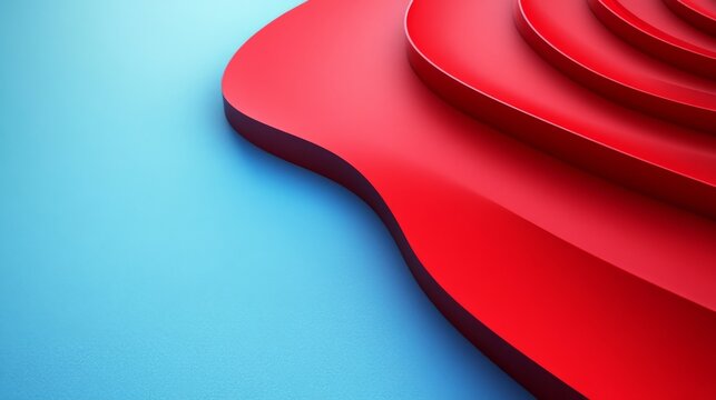 Abstract Red and Blue Texture