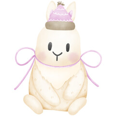 Cute Bunny Birthday Clipart Collection