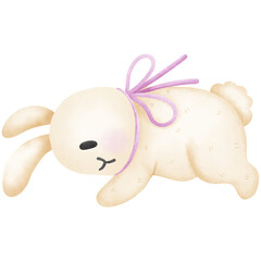 Cute Bunny Birthday Clipart Collection