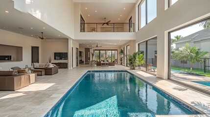 Luxury Modern Indoor Pool