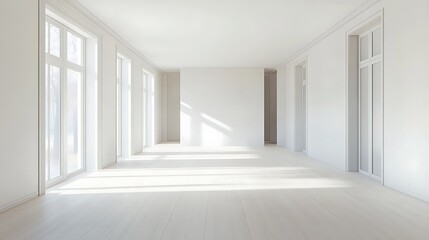 Obraz premium Elegant and Cozy Modern Bedroom Interior Design with Stylish Decor, mockup, poster and Background