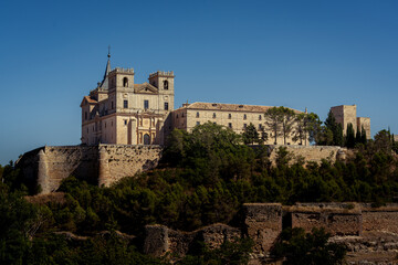 Uclés Monastery in Uclés, Cuenca, Castilla la Mancha, Spain