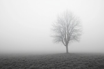 Fog Background in Nature