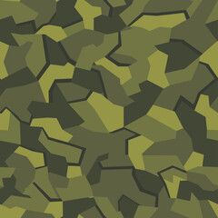 Seamless geometric pattern of spots. Urban camouflage. Vinyl print and decal. Vector illustration