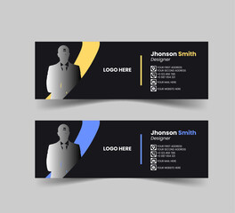 Premium email signature design template