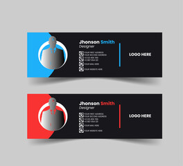 Premium email signature design template