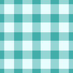 Content vector seamless textile, picture pattern background check. Cover fabric tartan plaid texture in teal and soft teal colors.