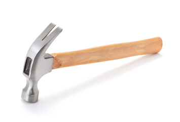 Claw hammer isolated on white background