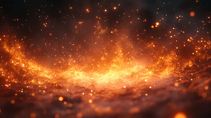 Fototapeta premium Beautiful glowing background close up