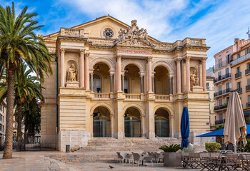 The Toulon Opera House on Place Victor Hugo in Toulon, Var, Provence Alpes Côte d'Azur, France
