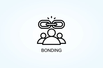 Bonding Vector  Or Logo Sign Symbol Illustration