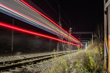 Night railway, Urals, September/October 2023.