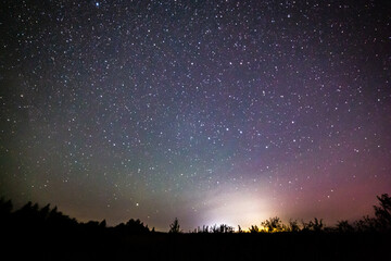 Starry sky in the Urals. August-September 2024.