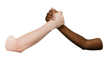 Teamwork png, hands holding, transparent background