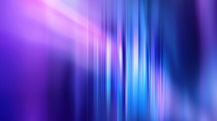 Holographic lines weave through a purple and pink backdrop, casting a radiant, luminous glow.