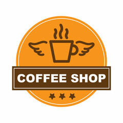 Coffee Shop label, logo for Restaurant, logo for Cafe.