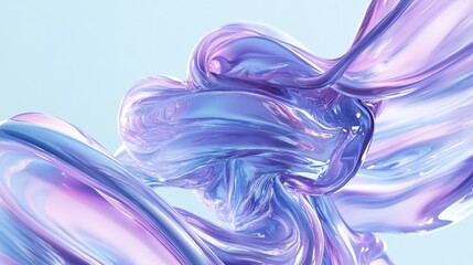 Ethereal Swirls: A Captivating Dance of Color and Light