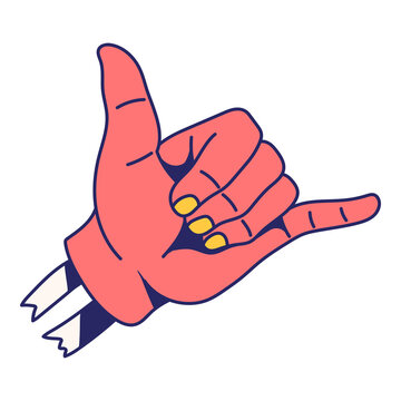 recommend clip art: Rock n' roll png hand gesture illustration, transparent background